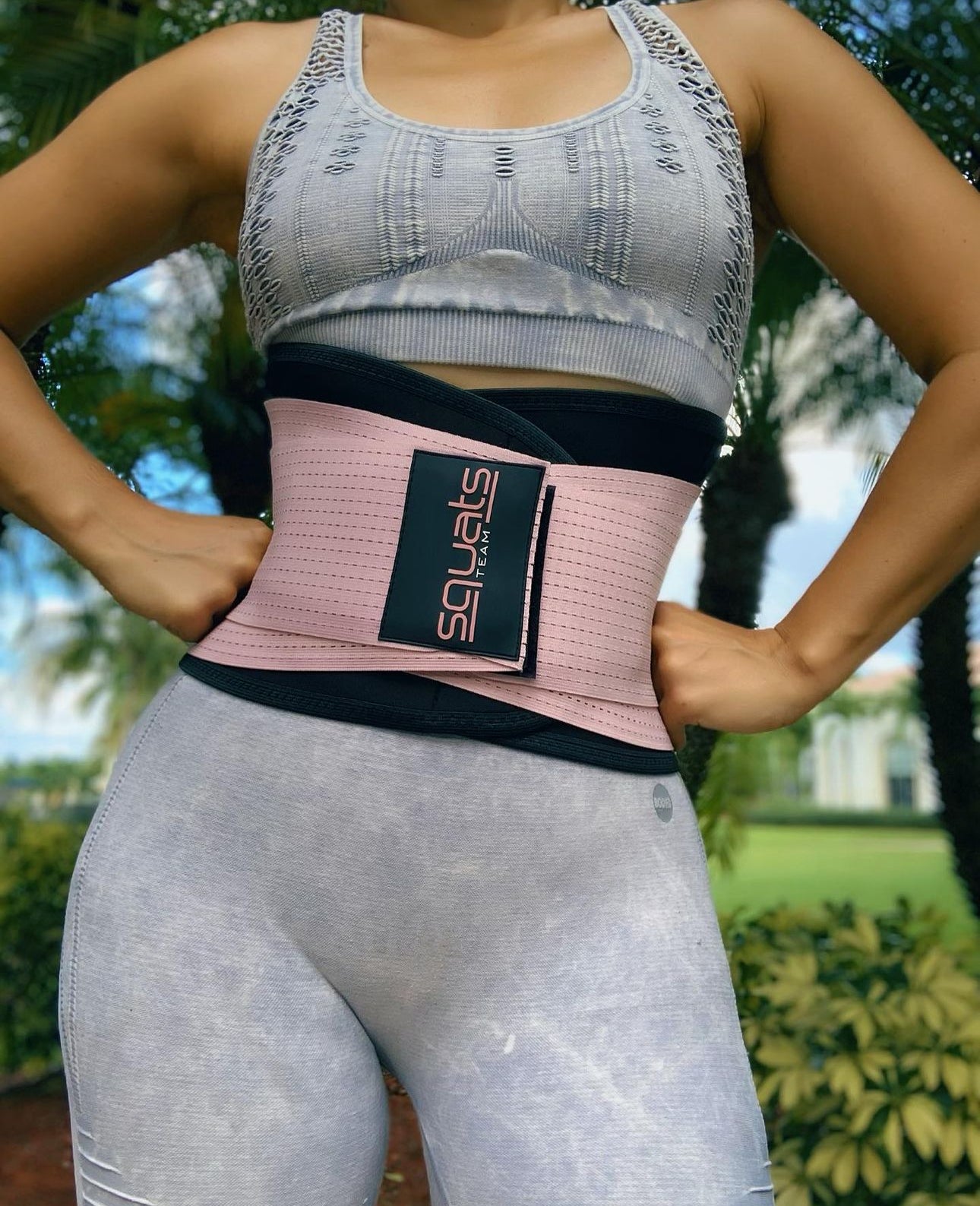 WOMEN'S BELT - Squats Team Fitness Belt – Waist trainer, Postpartum & Performance Support