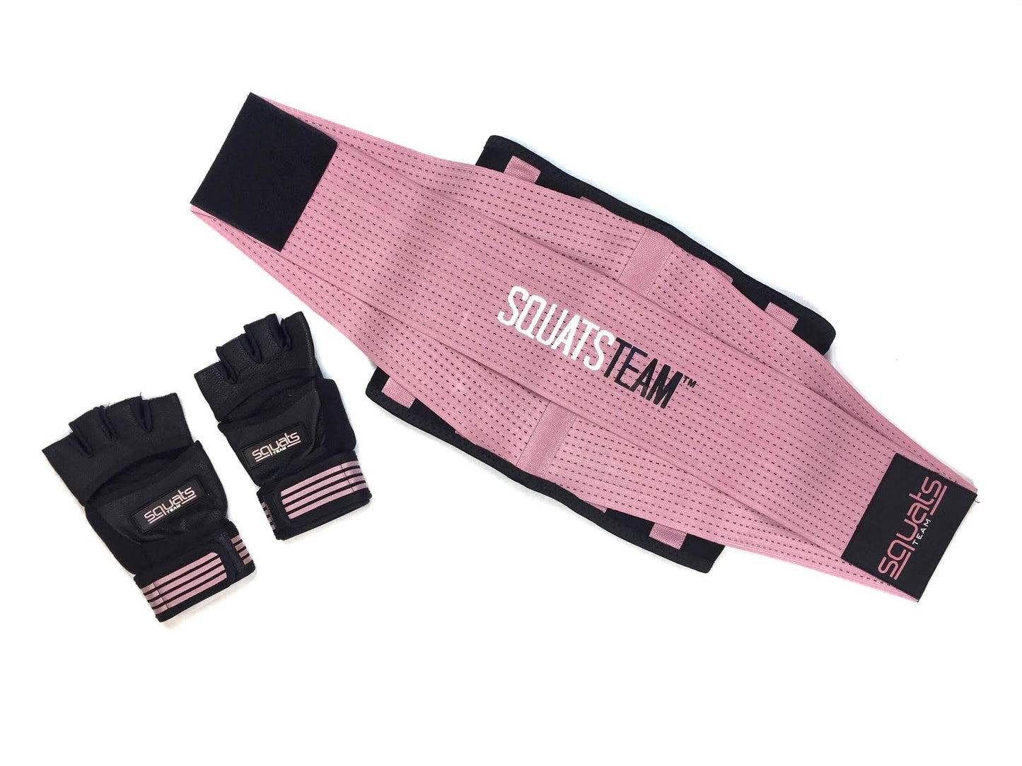 WOMEN'S BELT - Squats Team Fitness Belt – Waist trainer, Postpartum & Performance Support