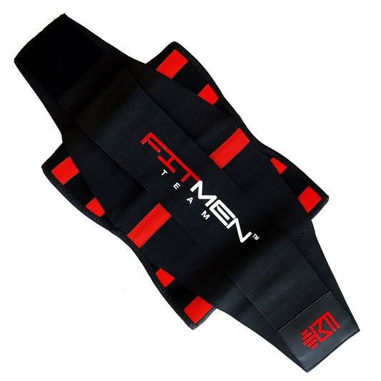 FITMENTEAM  "Color Bars Series Gym Belt: Ultimate Support & Waist Training for Men"