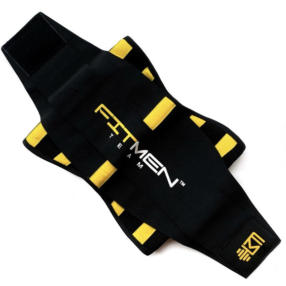 FITMENTEAM  "Color Bars Series Gym Belt: Ultimate Support & Waist Training for Men"