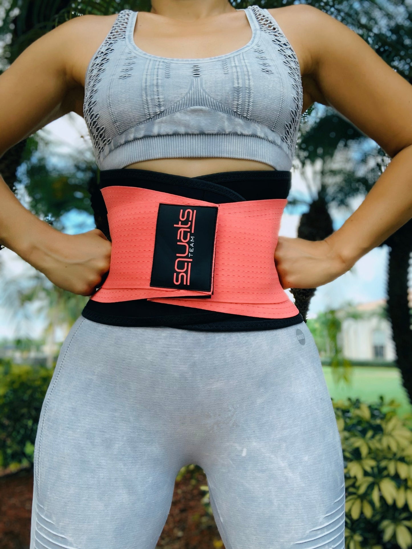 WOMEN'S BELT - Squats Team Fitness Belt – Waist trainer, Postpartum & Performance Support