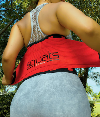 WOMEN'S BELT - Squats Team Fitness Belt – Waist trainer, Postpartum & Performance Support