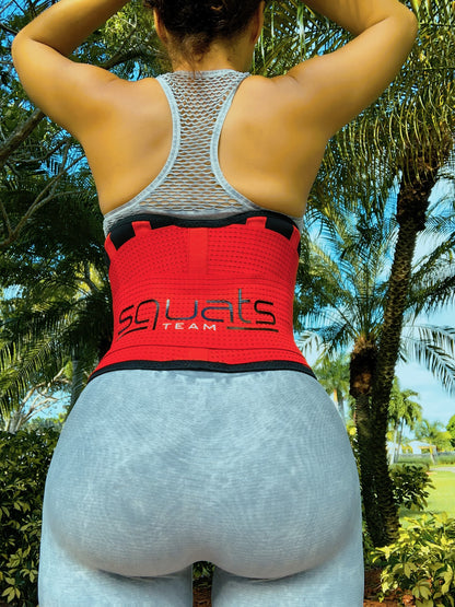 WOMEN'S BELT - Squats Team Fitness Belt – Waist trainer, Postpartum & Performance Support